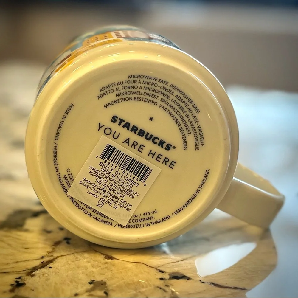 NIB Starbucks Grenoble YAH Mug from France - Picture 6 of 7